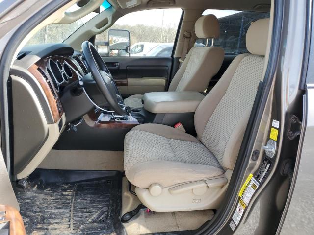 5TFEM5F14AX016654 - 2010 TOYOTA TUNDRA CREWMAX SR5 TAN photo 7