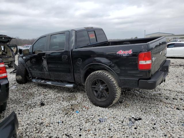 1FTPW14V57KA80970 - 2007 FORD F150 SUPERCREW BLACK photo 2