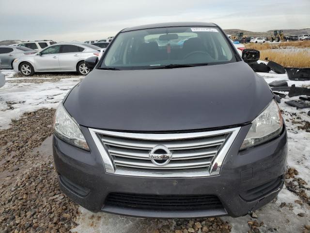 3N1AB7AP2EY218623 - 2014 NISSAN SENTRA S GRAY photo 5