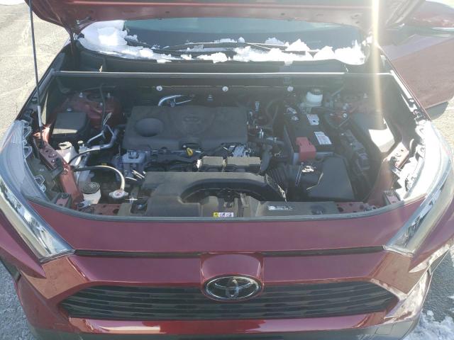 JTMG1RFV0MD074522 - 2021 TOYOTA RAV4 LE RED photo 11