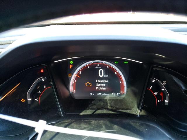 SHHFK7H95HU429193 - 2017 HONDA CIVIC SPORT TOURING GRAY photo 9