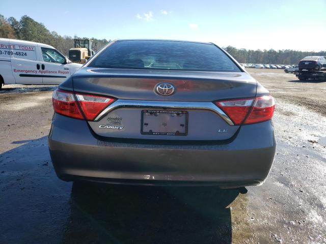 4T4BF1FK4FR454762 - 2015 TOYOTA CAMRY LE GRAY photo 6