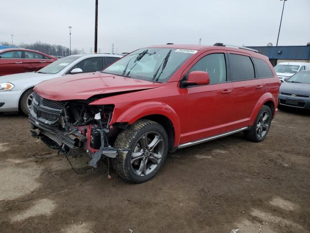 3C4PDCGG4JT209172 - 2018 DODGE JOURNEY CROSSROAD RED photo 1