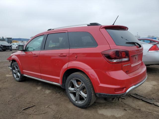 3C4PDCGG4JT209172 - 2018 DODGE JOURNEY CROSSROAD RED photo 2