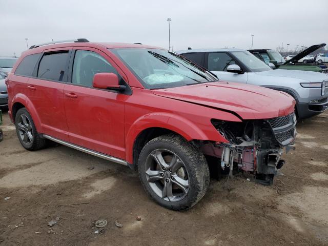 3C4PDCGG4JT209172 - 2018 DODGE JOURNEY CROSSROAD RED photo 4