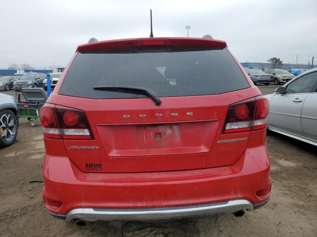 3C4PDCGG4JT209172 - 2018 DODGE JOURNEY CROSSROAD RED photo 6