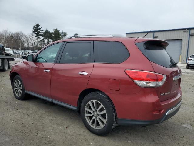 5N1AR2MM5GC654810 - 2016 NISSAN PATHFINDER S RED photo 2