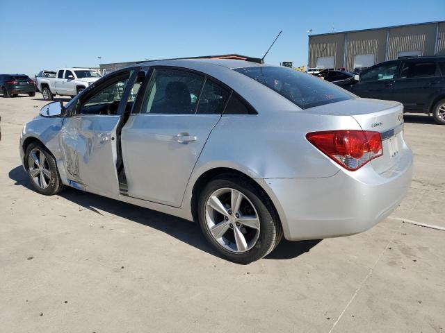 1G1PE5SB8F7209989 - 2015 CHEVROLET CRUZE LT SILVER photo 2