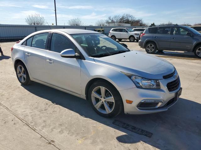 1G1PE5SB8F7209989 - 2015 CHEVROLET CRUZE LT SILVER photo 4