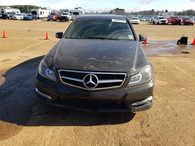 WDDGF8AB7DR287257 - 2013 MERCEDES-BENZ C 300 4MATIC BLACK photo 5