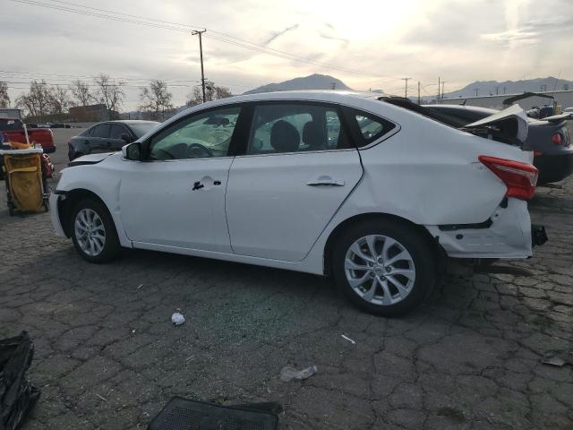 3N1AB7AP6KY289223 - 2019 NISSAN SENTRA S WHITE photo 2