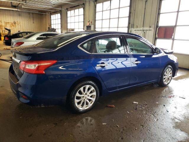 3N1AB7AP5HY244721 - 2017 NISSAN SENTRA S BLUE photo 3