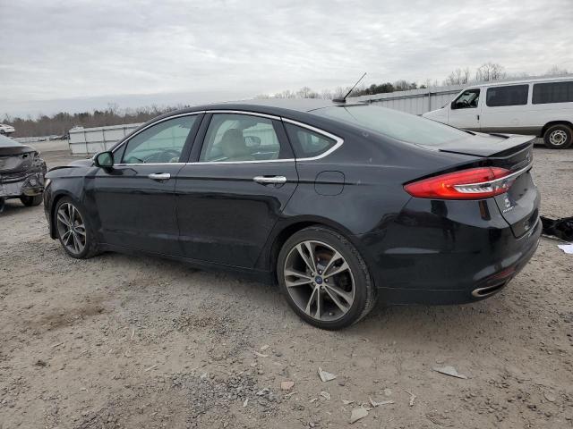 3FA6P0D95JR142673 - 2018 FORD FUSION TITANIUM/PLATINUM BLACK photo 2