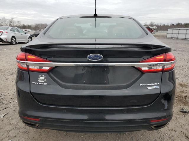 3FA6P0D95JR142673 - 2018 FORD FUSION TITANIUM/PLATINUM BLACK photo 6