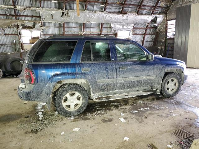 1GNDT13S132154633 - 2003 CHEVROLET TRAILBLAZE BLUE photo 3