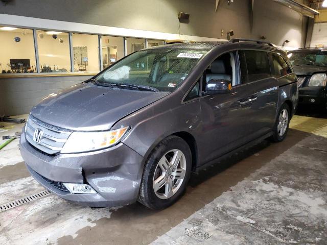 5FNRL5H91DB031697 - 2013 HONDA ODYSSEY TOURING GRAY photo 1