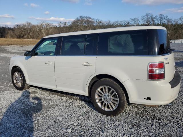 2FMGK5C81DBD12870 - 2013 FORD FLEX SEL WHITE photo 2