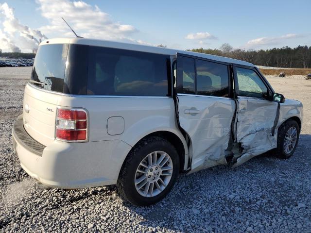 2FMGK5C81DBD12870 - 2013 FORD FLEX SEL WHITE photo 3