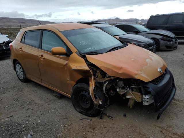 2T1KE40E39C013499 - 2009 TOYOTA COROLLA MA S ORANGE photo 4