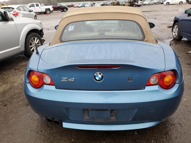4USBT53443LU01320 - 2003 BMW Z4 3.0 BLUE photo 10
