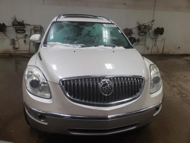 5GAKVCEDXBJ295968 - 2011 BUICK ENCLAVE CXL WHITE photo 5