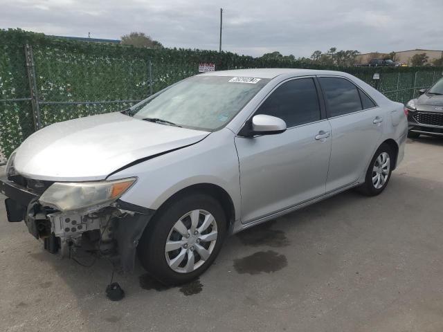 4T1BF1FK5CU032814 - 2012 TOYOTA CAMRY BASE SILVER photo 1