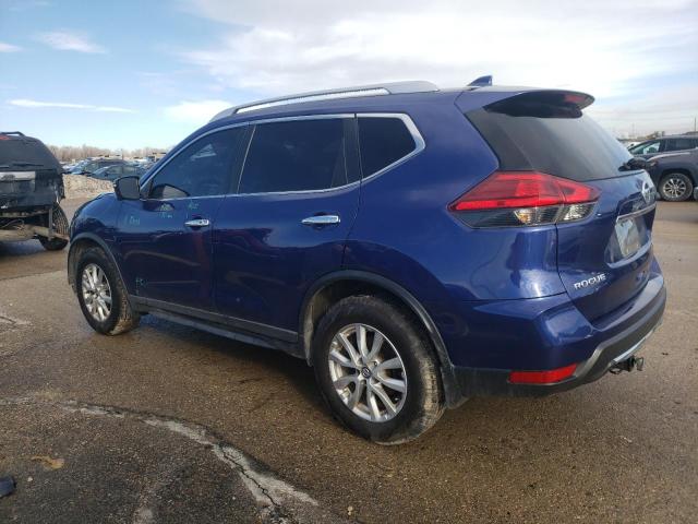 KNMAT2MV8HP554239 - 2017 NISSAN ROGUE S BLUE photo 2