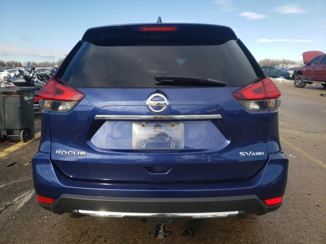 KNMAT2MV8HP554239 - 2017 NISSAN ROGUE S BLUE photo 6