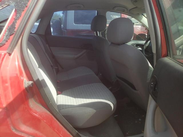 1FAFP34N87W162193 - 2007 FORD FOCUS ZX4 RED photo 6