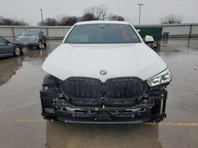 5UXCY8C08N9M70794 - 2022 BMW X6 M50I WHITE photo 5