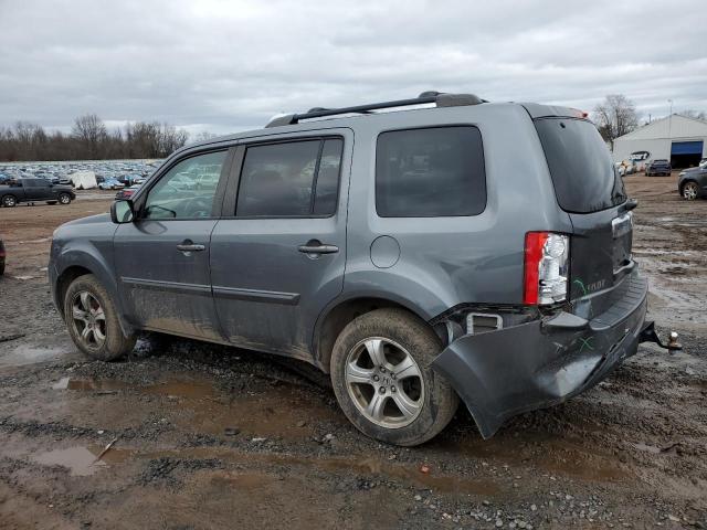 5FNYF4H5XCB026541 - 2012 HONDA PILOT EXL GRAY photo 2