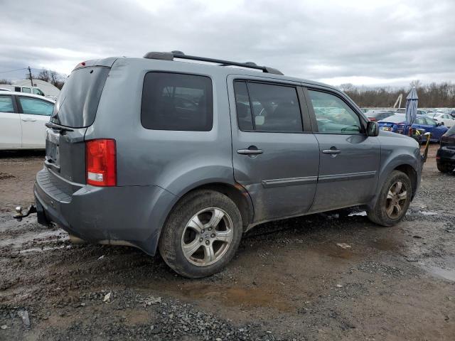 5FNYF4H5XCB026541 - 2012 HONDA PILOT EXL GRAY photo 3