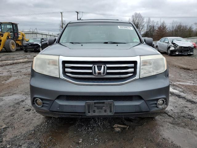 5FNYF4H5XCB026541 - 2012 HONDA PILOT EXL GRAY photo 5