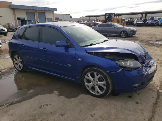 JM1BK344671698331 - 2007 MAZDA 3 HATCHBACK BLUE photo 4