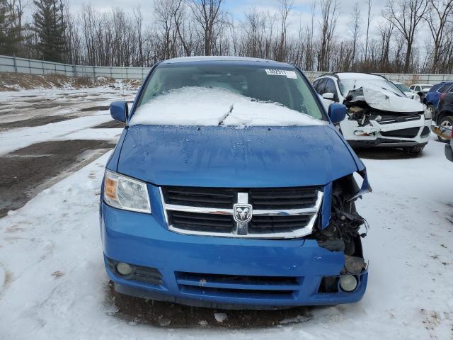 2D8HN54P38R695988 - 2008 DODGE GRAND CARA SXT BLUE photo 5