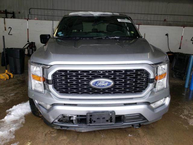 1FTFX1E87NKD92545 - 2022 FORD F150 SUPER CAB SILVER photo 5