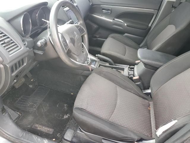 JA4AP3AU8KU035250 - 2019 MITSUBISHI OUTLANDER ES ვერცხლისფერი ფოტო 7