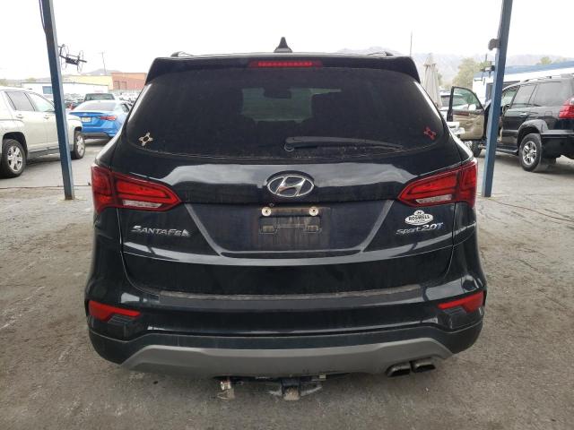 5NMZU4LA2JH075999 - 2018 HYUNDAI SANTA FE S BLACK photo 6