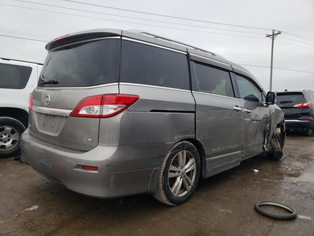 JN8AE2KP9C9050945 - 2012 NISSAN QUEST S GRAY photo 3