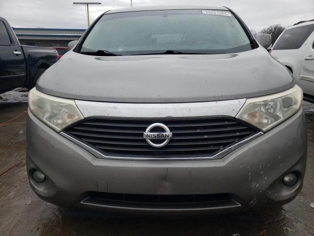 JN8AE2KP9C9050945 - 2012 NISSAN QUEST S GRAY photo 5