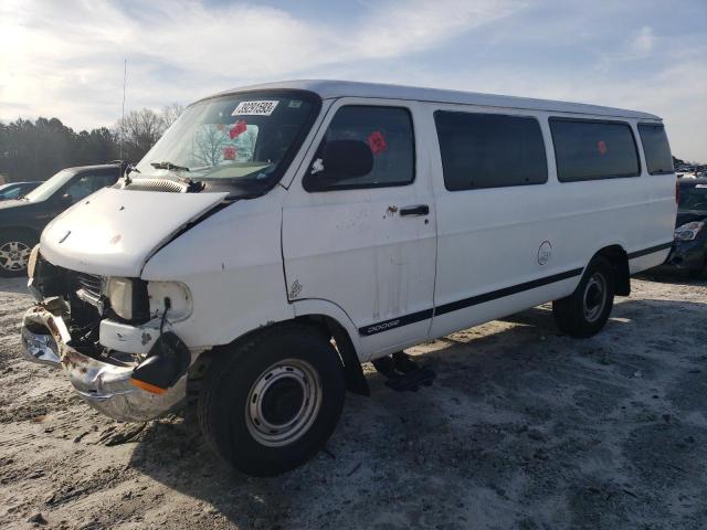 2B5WB35Z4YK135952 - 2000 DODGE RAM WAGON B3500 WHITE photo 1