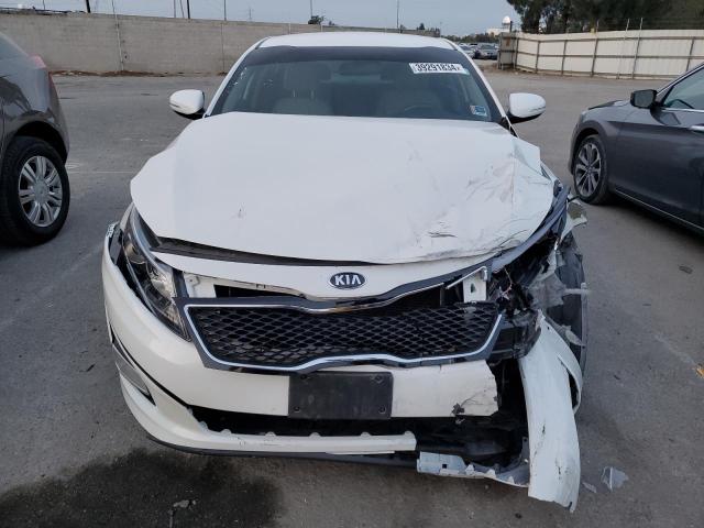 5XXGM4A71EG301582 - 2014 KIA OPTIMA LX WHITE photo 5