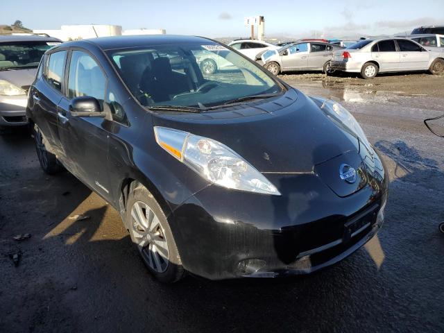 1N4BZ0CP5HC306439 - 2017 NISSAN LEAF S BLACK photo 4