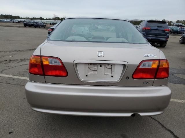 1HGEJ864XYL017783 - 2000 HONDA CIVIC EX BEIGE photo 6