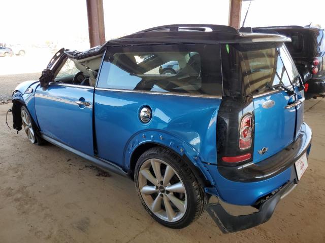 WMWZG3C5XCTY31839 - 2012 MINI COOPER S CLUBMAN BLUE photo 2