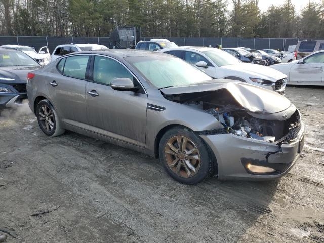 5XXGN4A71DG162145 - 2013 KIA OPTIMA EX GRAY photo 4