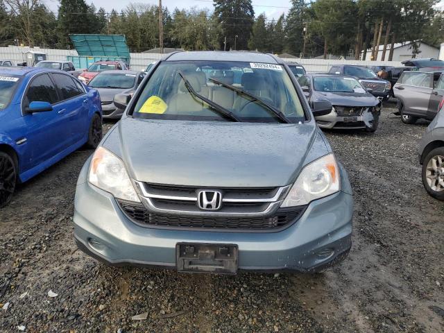 JHLRE3H35BC006437 - 2011 HONDA CR-V LX TEAL photo 5