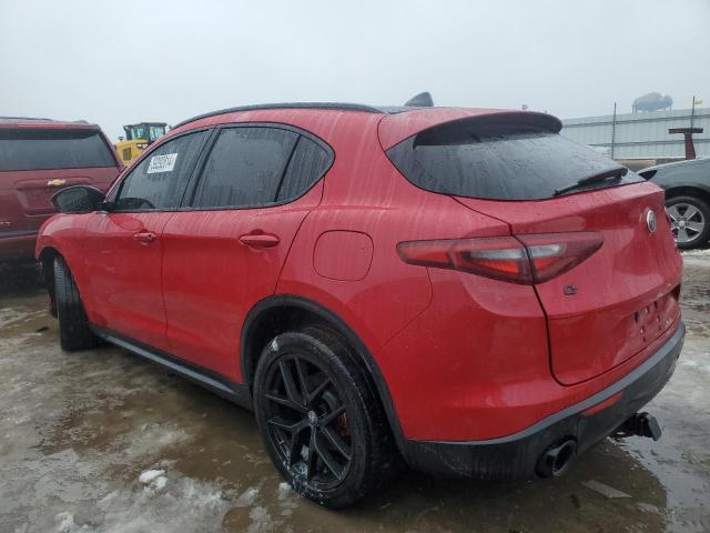 ZASPAKBN8K7C69896 - 2019 ALFA ROMEO STELVIO TI RED photo 2