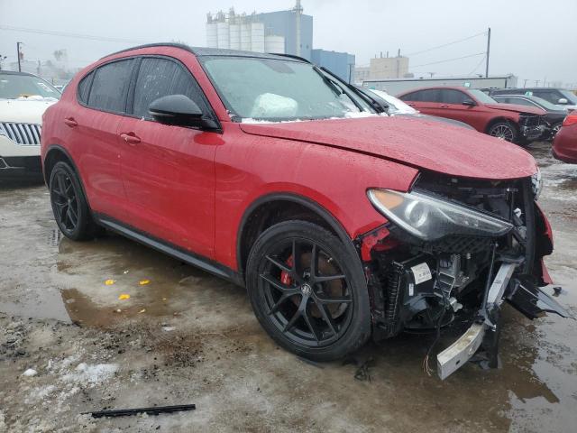 ZASPAKBN8K7C69896 - 2019 ALFA ROMEO STELVIO TI RED photo 4