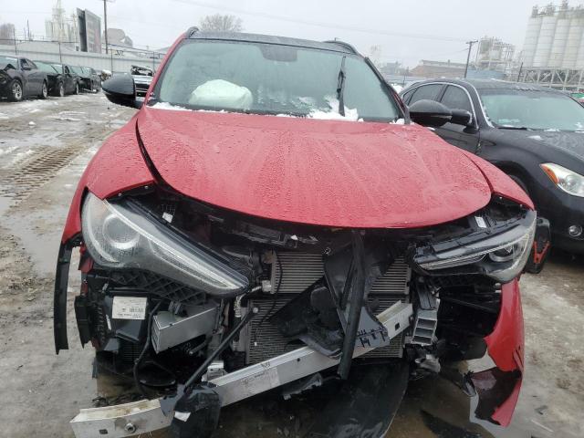 ZASPAKBN8K7C69896 - 2019 ALFA ROMEO STELVIO TI RED photo 5